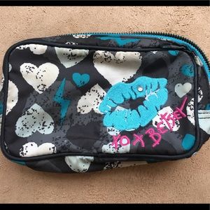 Betsey Johnson make up bag.